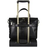 Kenneth Cole Reaction Women'S 15.0 Computer Case Crossbody Business Laptop Tote, Black, One Size
