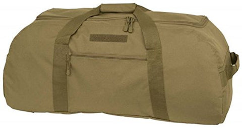 Mercury Tactical Gear Code Alpha Giant Convertible Duffel Bag with Backpack Straps, Basic, Coyote