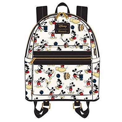 Loungefly Mickey Balloon AOP Mini Backpack