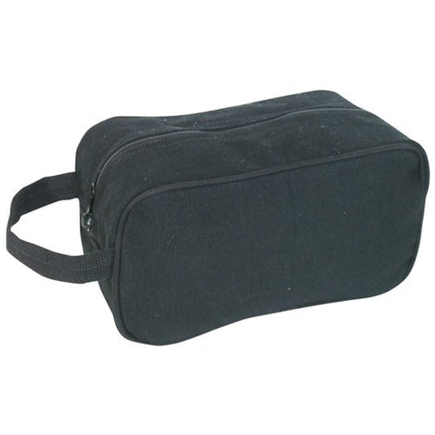 Fox Outdoor Products Canvas Toiletry Kit, Black