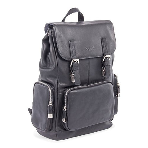 Shop Bugatti Valentino Backpack (Black) – Luggage Factory