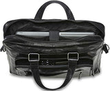 Mancini Bridge Single Compartment 15.6'' Laptop/Tablet Briefcase Black