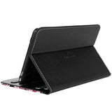 Vangoddy Mary Wallet Portfolio Case For Nuvision Tm1088 10.1-Inch Tablet (Pink Checker)