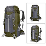 Hiking Backpack 50L Travel Daypack Waterproof with Rain Cover for Climbing Camping Mountaineering