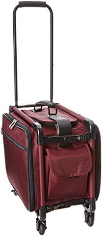 Tutto 17 Inch Small Carry-On Luggage, Burgundy, One Size