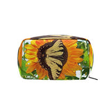 Cosmetic Bag Butterfly Flower Girls Makeup Organizer Box Lazy Toiletry Case
