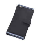 Lewis N. Clark Am/Pm Folding Pill Organizer With 16 Slide-Locking Pouches