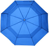Amazonbasics Umbrella With Wind Vent, Royal Blue
