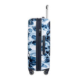 Ricardo Beverly Hills Beaumont 24-inch Check-In Suitcase (Blue Ginko Leaf Print)