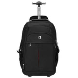 S-Zone Wheeled Backpack Rolling Carry-On Luggage Travel Duffel Bag