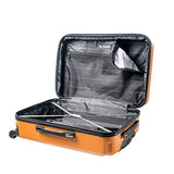 Mia Toro Crosetti Hardside 30 Inch Spinner Luggage, Black