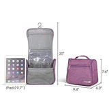 Hanging Travel Toiletry Bag Kit Cosmetic Make up Organizer for Women and Girls