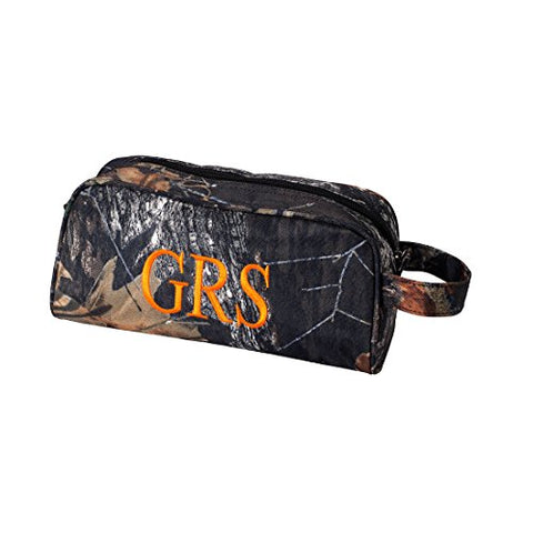 Wholesale Boutique Woods Camo Toiletry Bag, Brown/Green