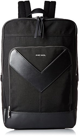 Diesel Men'S V Zipper Mr. V-Back Backpack, Black