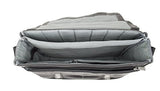 Kenneth Cole "Flap-Py As Can Be" Full Grain Cowhide Leather Double Gusset Flapover 14.1” Or 15”