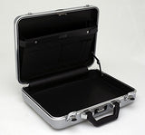 Zero Halliburton Classic Polycarbonate Framed Attache Case In Silver Zpa15