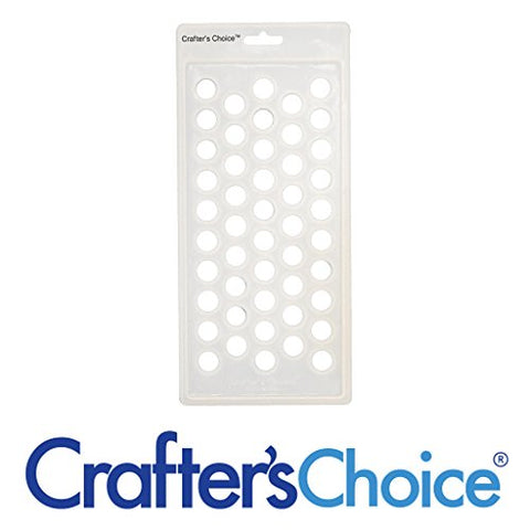 Crafter's Choice - Lip Balm Tube Filling Tray - Silicone Tray for Filling Lip Balm Tubes and