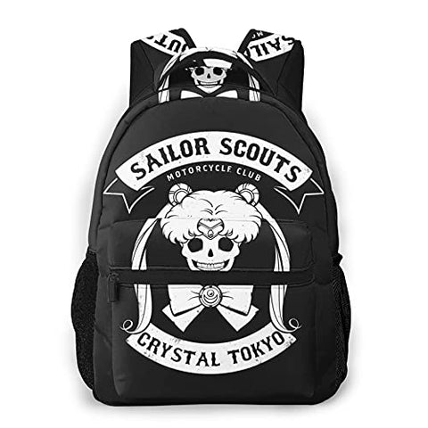 Sai-Lor Mo-On Backpack Travel College School Daypack Bookbag Casual Sports Backpack Laptop Backpack For Women Men