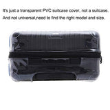 Luggage Cover Protector Clear Pvc With Black Zipper For Rimowa Salsa