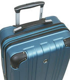 Dejuno Kingsley Abs 3-Piece Hardside Spinner Luggage Set-Turquoise