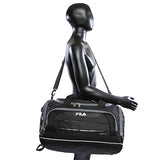 Fila Cypress Small Sport Duffel Bag, Black/Grey, One Size