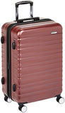 Amazonbasics Premium Hardside Spinner Luggage With Built-In Tsa Lock - 28-Inch, Red