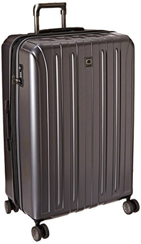 Delsey Luggage Helium Titanium 29 Inch Exp Spinner Trolley Metallic, Graphite, One Size