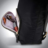 Samsonite Encompass Womens Convertible Hobo Backpack Black