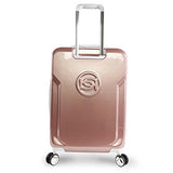 Bebe Women'S Stella 21" Hardside Carry-On Spinner Luggage, Rose Gold