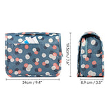 Hanging Travel Toiletry Bag Cosmetic Make up Organizer for Women and Girls Waterproof