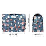Hanging Travel Toiletry Bag Cosmetic Make up Organizer for Women and Girls Waterproof