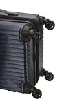 Rockland Santorini 20X28 Inch Expandable Polycarbonate Set, Navy