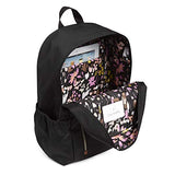 Vera Bradley Lighten Up Study Hall Backpack, Polyester, Black