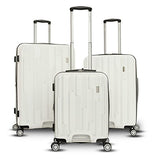 Gabbiano Luggage The Avila Collection 3 Piece Hardside Spinner Set