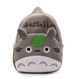 Boys Girls Cartoon Backpack Totoro Panda Plush Student Bag Preschool Gift
