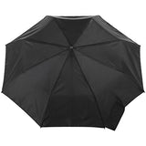 totes Titan Automatic Open Close Windproof & Water-Resistant Foldable Umbrella, Black