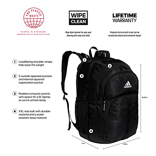 adidas backpack height Excel 6 School Backpack, 40L : Electronics large backpack from Adidas has you covered adidas Adaptive Backpack Large