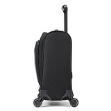 Samsonite Flexis Underseat Carry On Luggage With Spinner Wheels, Jet Black