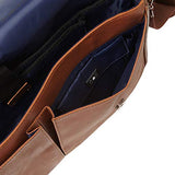 Kenneth Cole Reaction Come Bag Soon Leather 15.6" Messenger Laptop, Black One Size