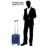Travelpro Windspeed Select Underseat Spinner Carry-On (Blue)