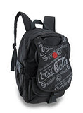 Coca-Cola Nylon Basic Multipurpose Backpacks Nylon Coca-Cola Backpack 12 X 15 X 5.25 Inches Gray