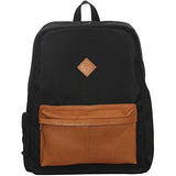 Jill-E Designs Dupont 15" Laptop Backpack, Black (464101)