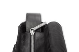 Moleskine Lineage Messenger Bag, Leather, Black