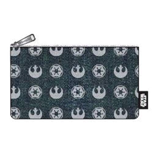 Loungefly Star Wars Rebel Imperial Symbol Pouch