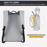 Business Backpack Laptop Bag for Professional Office College Travel School with Fashion Light