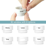 Travel Bottles , Wedama Leakproof Silicone Travel Containers with 6 Pcs TSA Approved Squeezable 3/2oz Travel Bottles & Accessories for Cosmetic Shampoo Conditioner Lotion Soap Liquids Toiletries