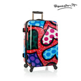 Heys America Unisex Britto Hearts Carnival 26" Spinner Red Suitcase