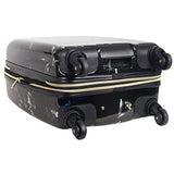 Aimee Kestenberg Women's Midnight Floral 20" Hardside Expandable 4-Wheel Spinner Carry-on Luggage