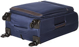 Amazonbasics Softside Spinner Luggage - 29-Inch, Navy Blue