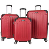 Kenneth Cole Reaction Renegade 20" Hardside Expandable 8-Wheel Spinner Carry-on Luggage, Red